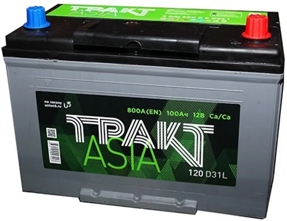 АКБ Тракт ASIA 100 Ач 6СТ-100.1 VL 120D31R (CN)