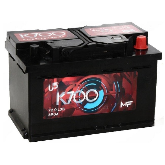 АКБ K700 MF 72 Ач о/п 6СТ-72.0 (низкая)