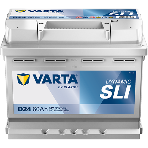 АКБ Varta 60 Ач о/п Dynamic SLI 560 408 054