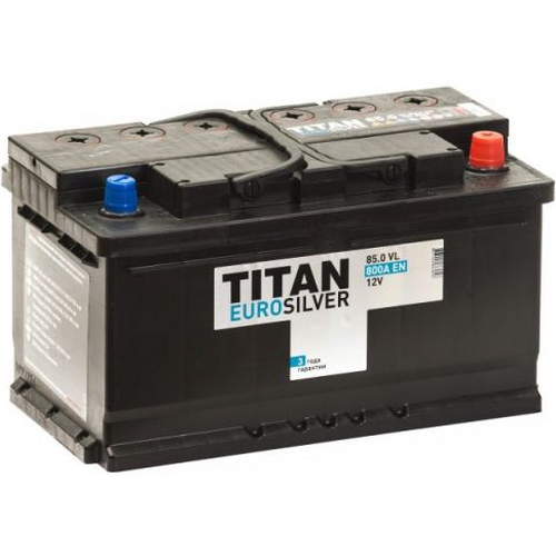 АКБ Titan Euro Silver 85 Ач о/п 6СТ-85.0 VL (низкая)