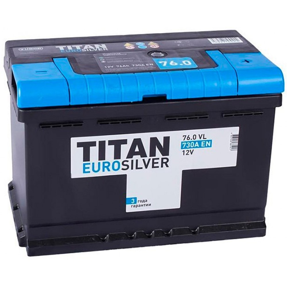 АКБ Titan Euro Silver 76 Ач 6СТ-76.1 VL