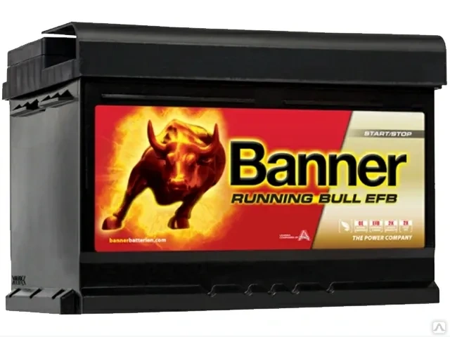 АКБ Banner 75 Ач о/п Running Bull EFB PRO 575 11