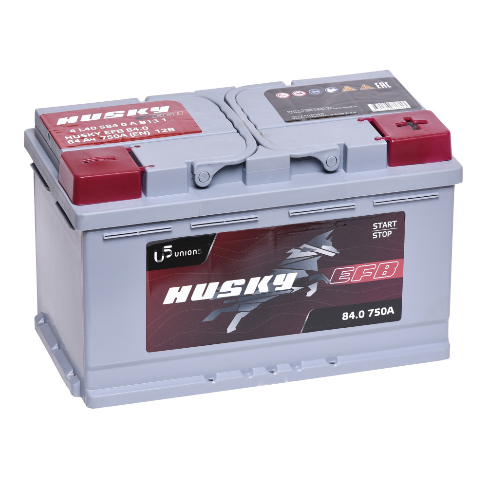 АКБ Husky EFB 84 Ач о/п 6СТ-84.0