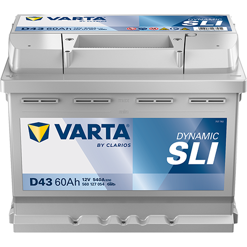АКБ Varta 60 Ач Dynamic SLI 560 127 054