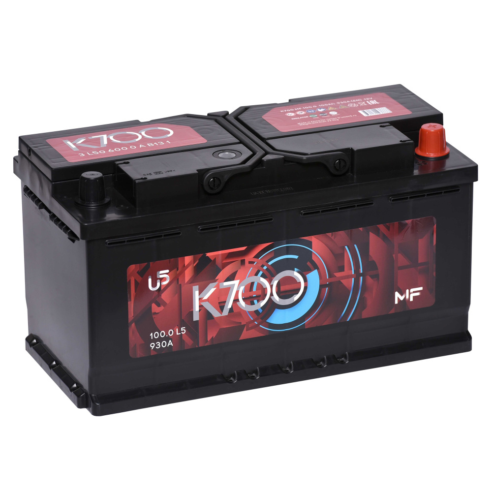 АКБ K700 MF 100 Ач о/п 6СТ-100.0