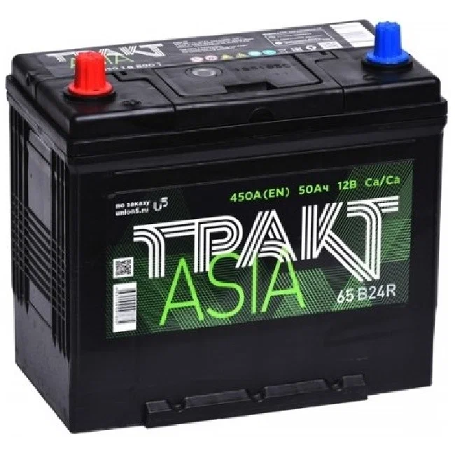 АКБ Тракт ASIA 50 Ач 6СТ-50.1 VL 65B24R (CN)