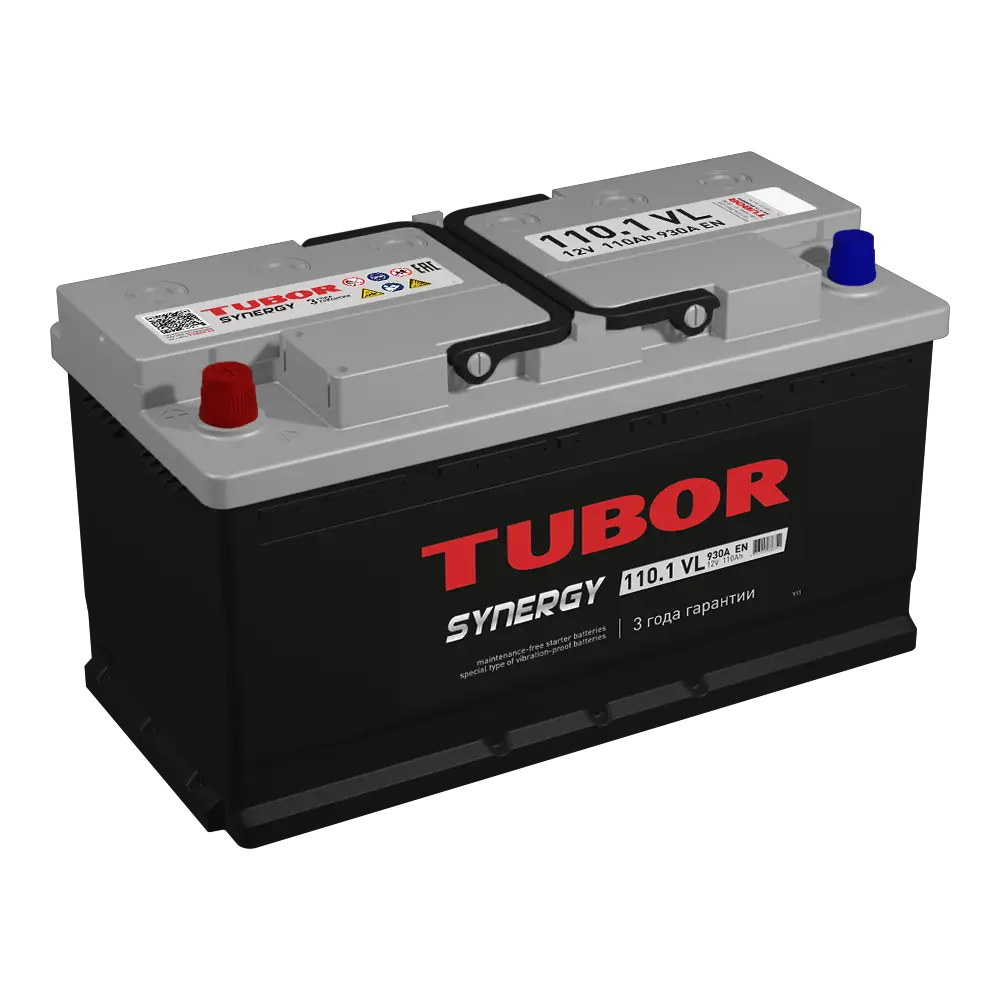 АКБ 6СТ - 110 Ач TUBOR SYNERGY VL