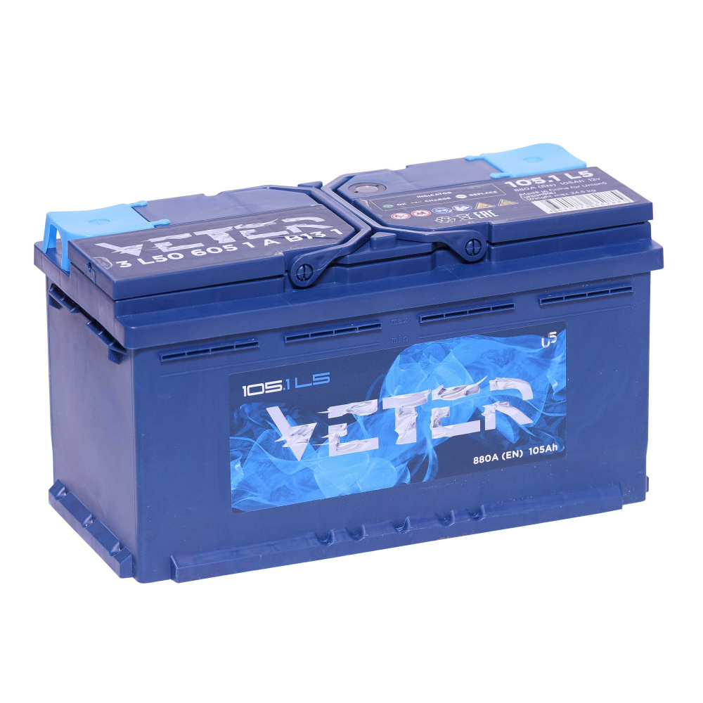 АКБ VETER NEW 105 Ач 6СТ-105.1 VL