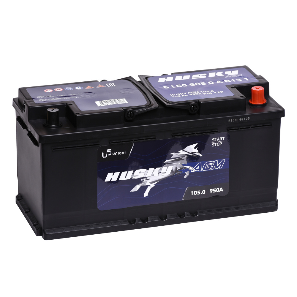 АКБ Husky AGM 105 Ач о/п