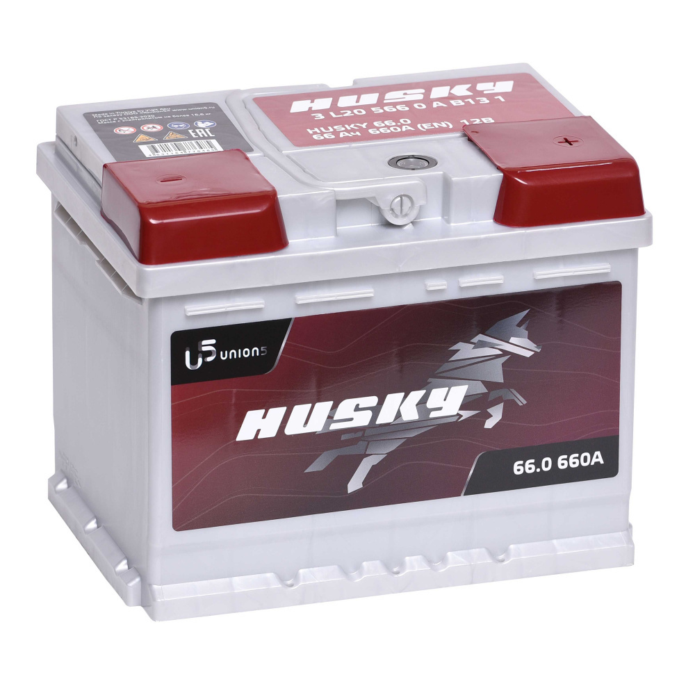 АКБ Husky 66 Ач о/п 6СТ-66.0