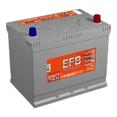 АКБ 6СТ - 80 Ач TUBOR Asia + EFB VL Euro