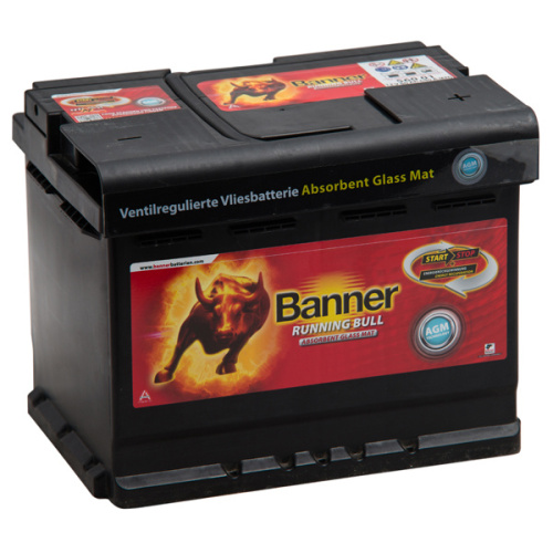 АКБ Banner 60 Ач о/п Running Bull AGM 560 01