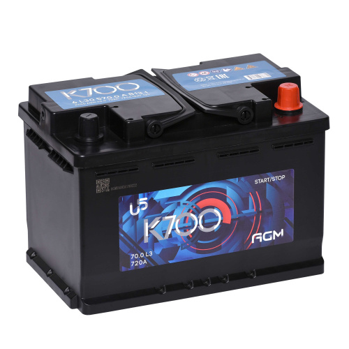 АКБ K700 AGM 70 Ач о/п