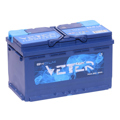 АКБ VETER 84 Ач о/п 6СТ-84.0 VL