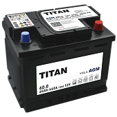 АКБ Titan 60 Ач о/п AGM 6СТ-60.0 VRLA