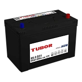 АКБ 6СТ - 85 Ач TUBOR Asia AGM VRLA Euro