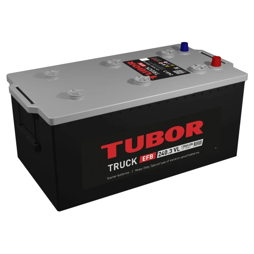 АКБ 6СТ - 240 Ач TUBOR TRUCK VL Euro