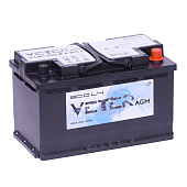 АКБ VETER AGM 80 Ач о/п