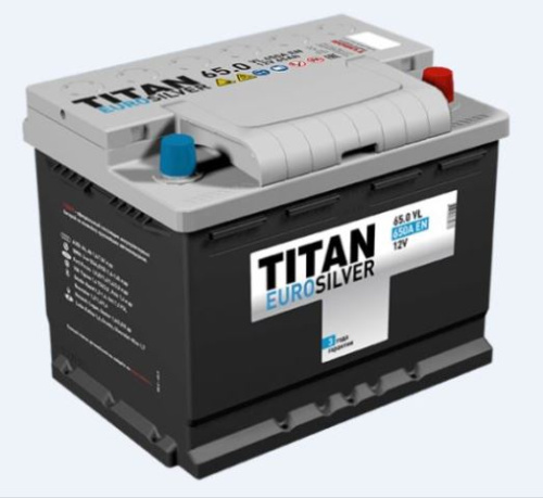 АКБ Titan Euro Silver 65 Ач 6СТ-65.1 VL