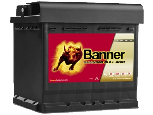 АКБ Banner 50 Ач о/п Running Bull AGM 550 01
