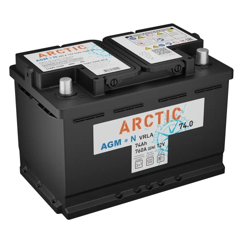 АКБ Arctic 74 Ач о/п AGM 6СТ-74.0 VRLA