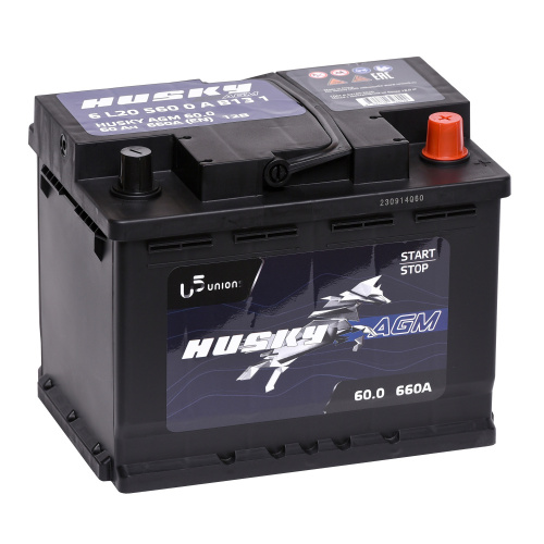 АКБ Husky AGM 60 Ач о/п