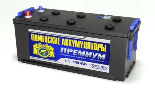 АКБ Тюмень 190 Ач 6СТ-190LA Premium