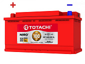 АКБ TOTACHI NIRO MF 60039 VL  100а/ч поляр. прямая 1 (JIS R)