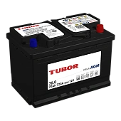 АКБ 6СТ - 70 Ач TUBOR AGM VRLA Euro