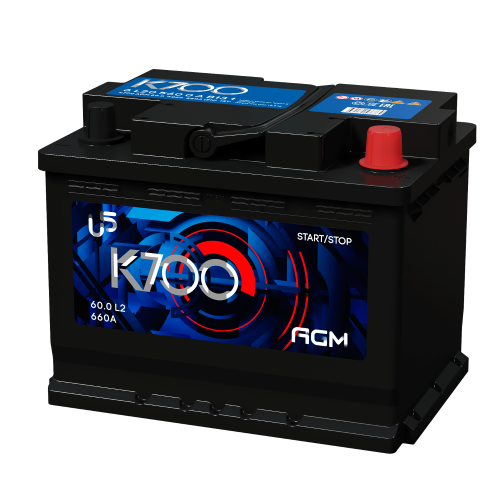 АКБ K700 AGM 60 Ач о/п