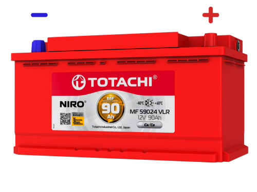 АКБ TOTACHI NIRO MF 59024 VLR   90а/ч поляр. обратная 0 (JIS L)