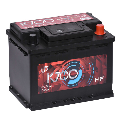 АКБ K700 MF 60 Ач о/п 6СТ-60.0 (низкая)