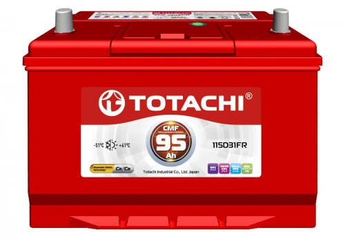 АКБ TOTACHI CMF  95 FR 115D31FR