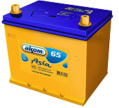 АКБ 6СТ - 65 Ач АКОМ Asia VL Euro