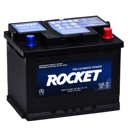 АКБ Rocket 60 Ач о/п AGM L2