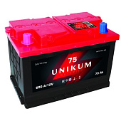 АКБ UNIKUM 75 Ач 6СТ-75.1 VL