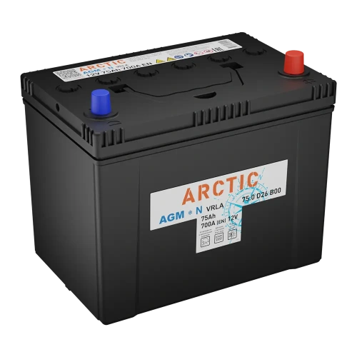 АКБ Arctic 75 Ач о/п AGM 6СТ-75.0 VRLA D26 B00