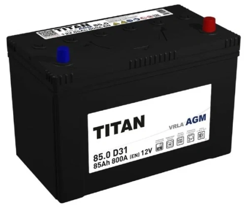 АКБ Titan 85 Ач о/п AGM 6СТ-85.0 VRLA D31 B00