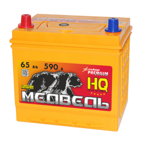 АКБ Медведь Silver Ca/Ca 6СТ-65 VLA о/п 75D23FL