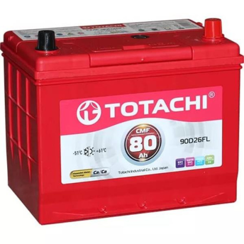 АКБ TOTACHI CMF  80 FL 90D26 FL