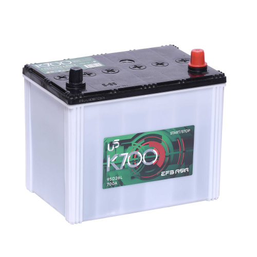АКБ K700 Asia EFB 70 Ач о/п 95D26L (S95)