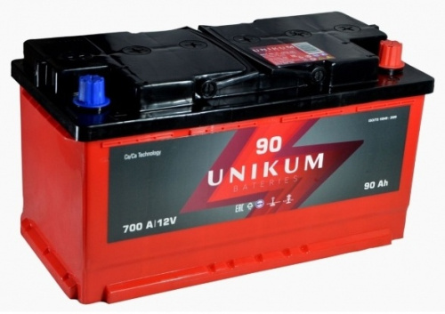 АКБ UNIKUM 90 Ач 6СТ-90.1 VL