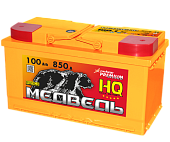 АКБ Медведь Silver Ca/Ca 6СТ-100.0 VLA (353*175*190мм) о/п