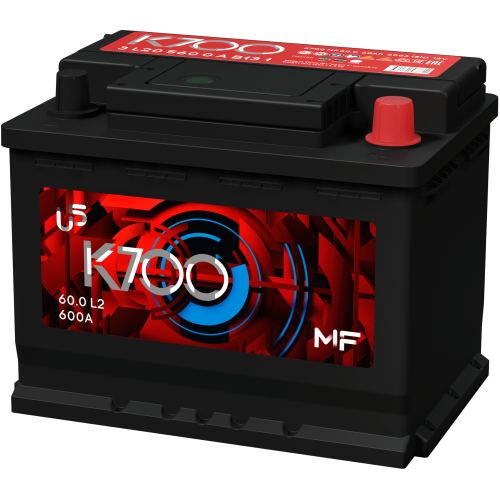 АКБ K700 MF 60 Ач о/п 6СТ-60.0 (низкая)